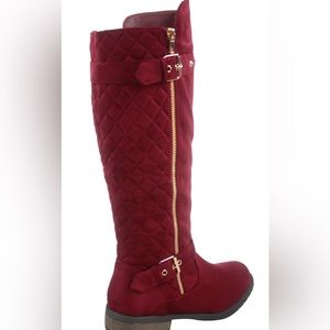 Burgundy “Forever Boots”
